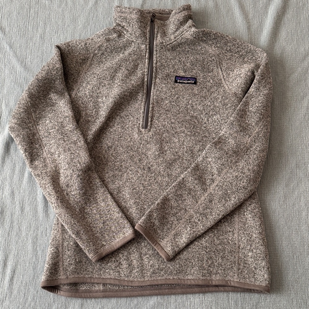 Patagonia Gray Better Sweater Fleece Quarter-Zip